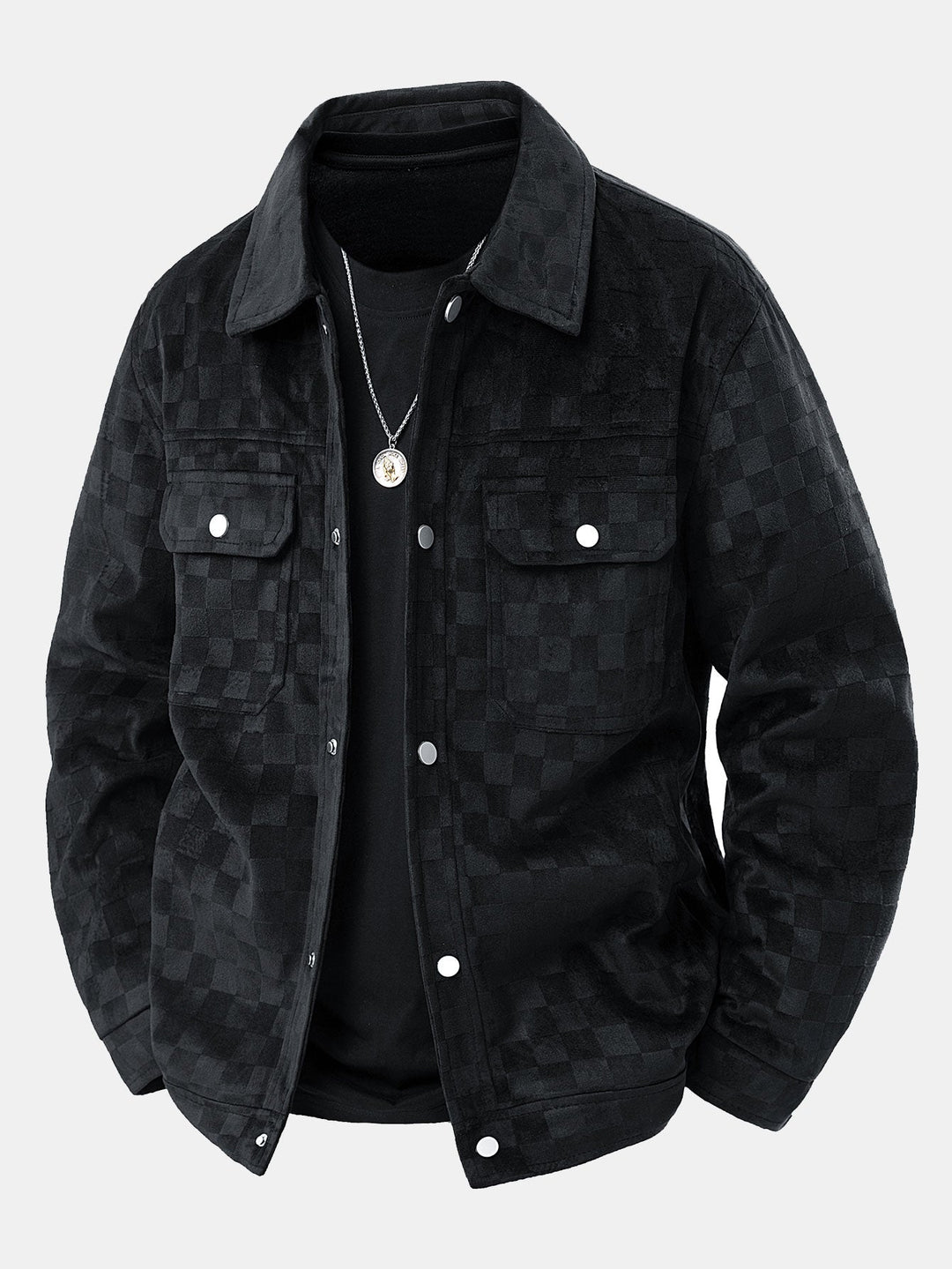 Suede Pocket Jacket