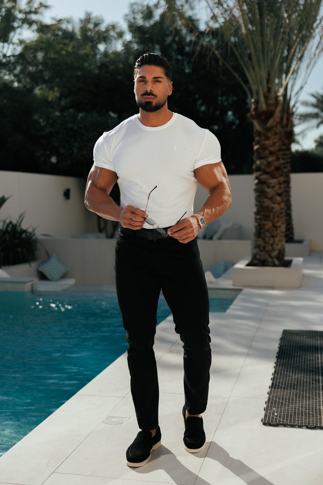 White Crew T Shirt