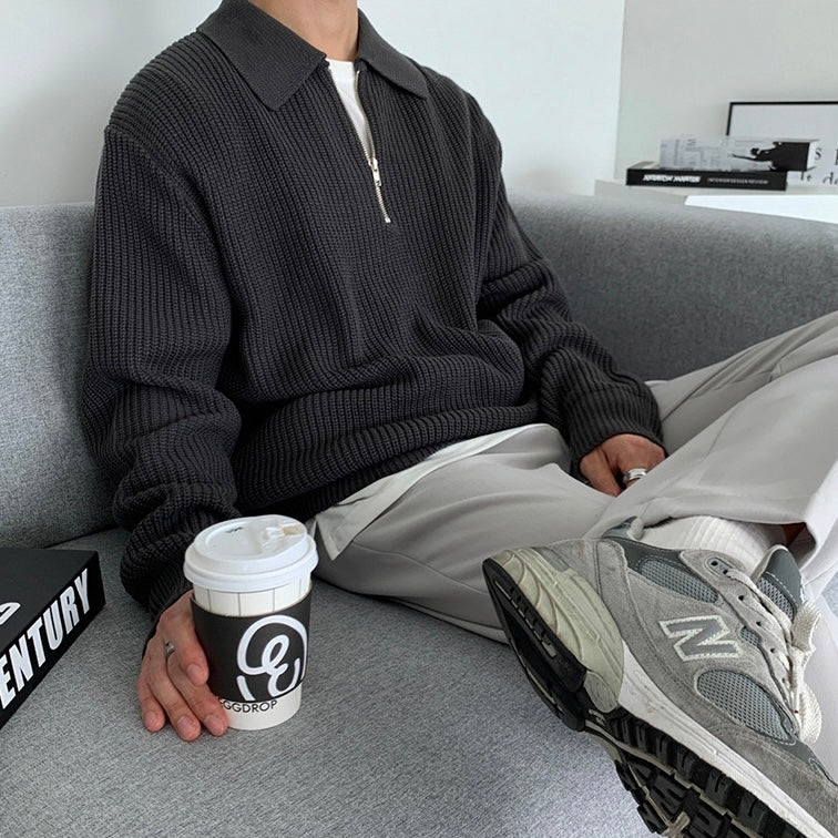 Ribble Zipped Sweater