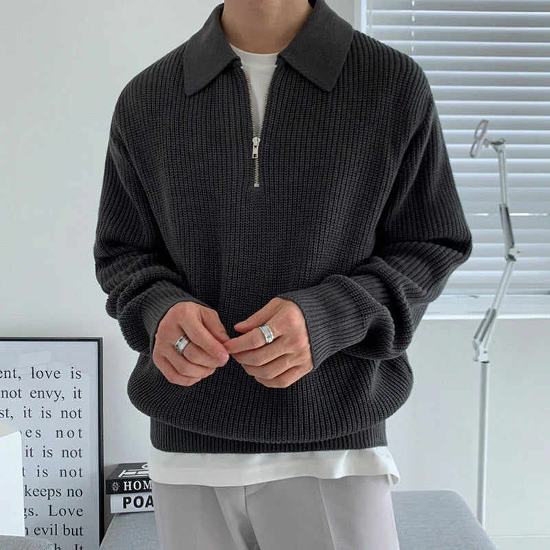 Ribble Zipped Sweater