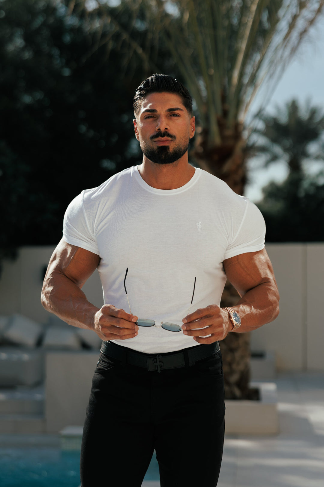 White Crew T Shirt