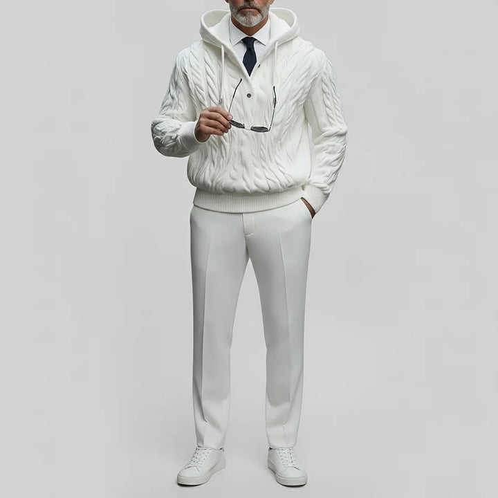 Hooded Long Sleeve Rape Drawstring