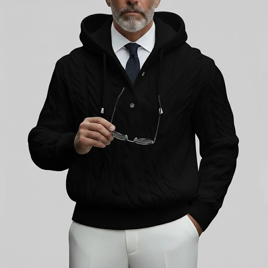 Hooded Long Sleeve Rape Drawstring