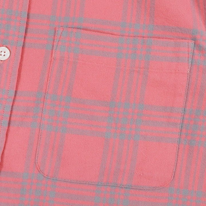Dubinik® 100% Cotton Mens Flannel Shirts Long Sleeve Plaid Soft Casual Button Down Shirt Men#66024