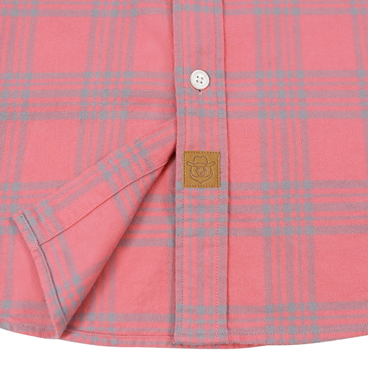 Dubinik® 100% Cotton Mens Flannel Shirts Long Sleeve Plaid Soft Casual Button Down Shirt Men#66024