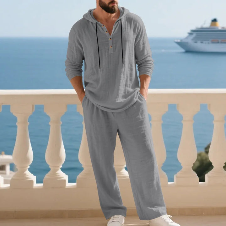 Hooded linen set