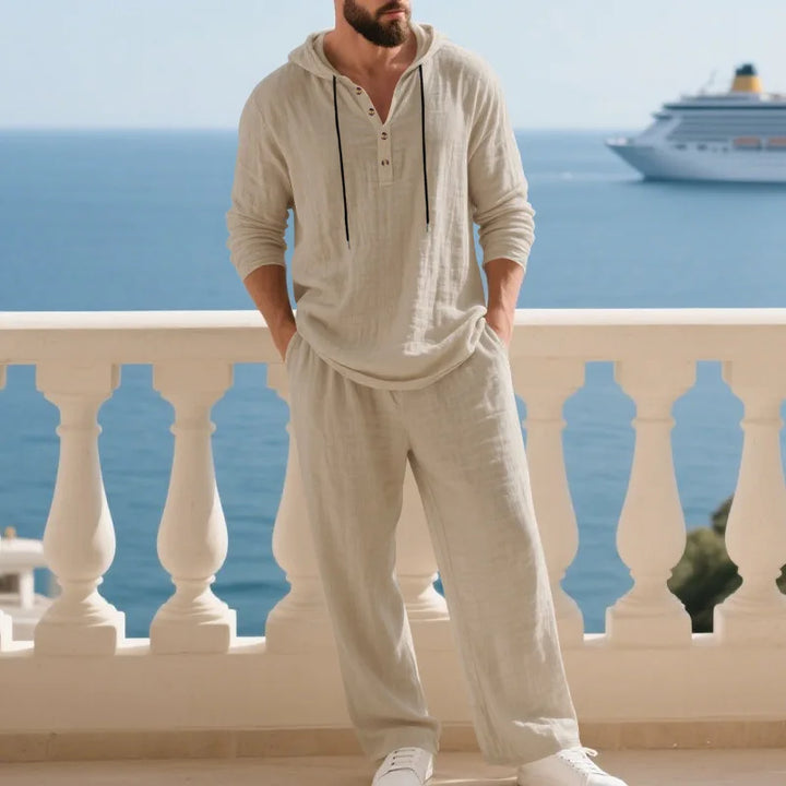 Hooded linen set