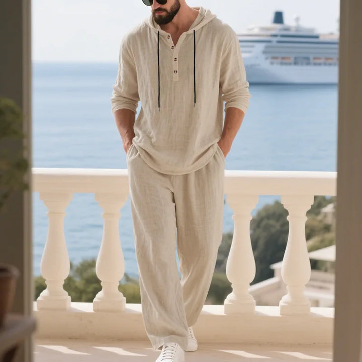 Hooded linen set