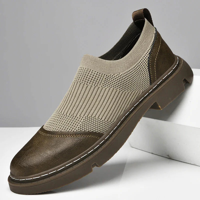 Fesh Cotton Leather Shoes