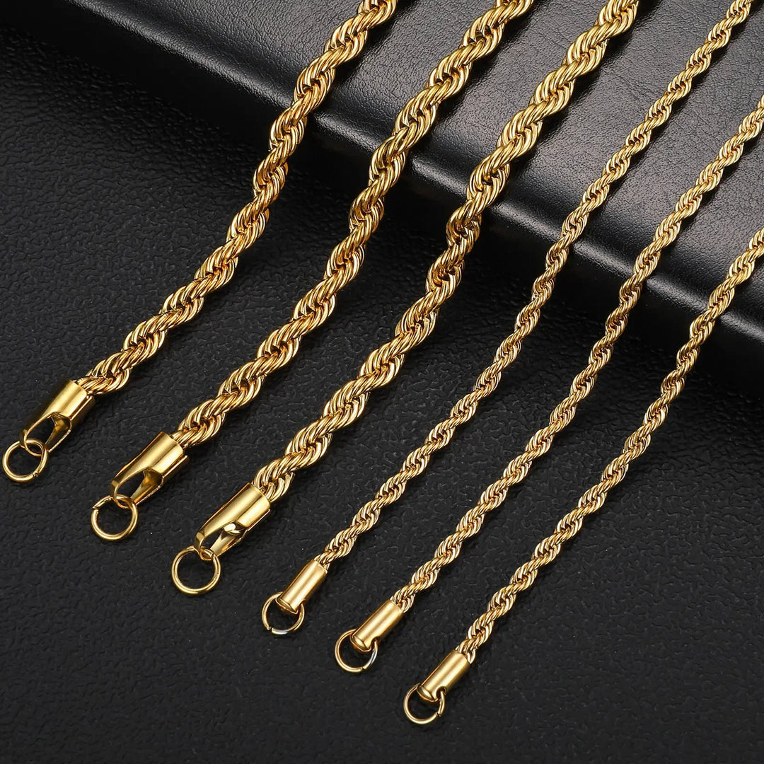 Golden Rope Chain