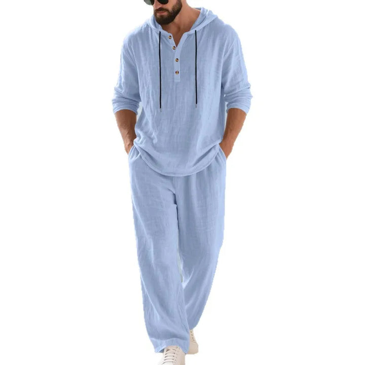 Hooded linen set